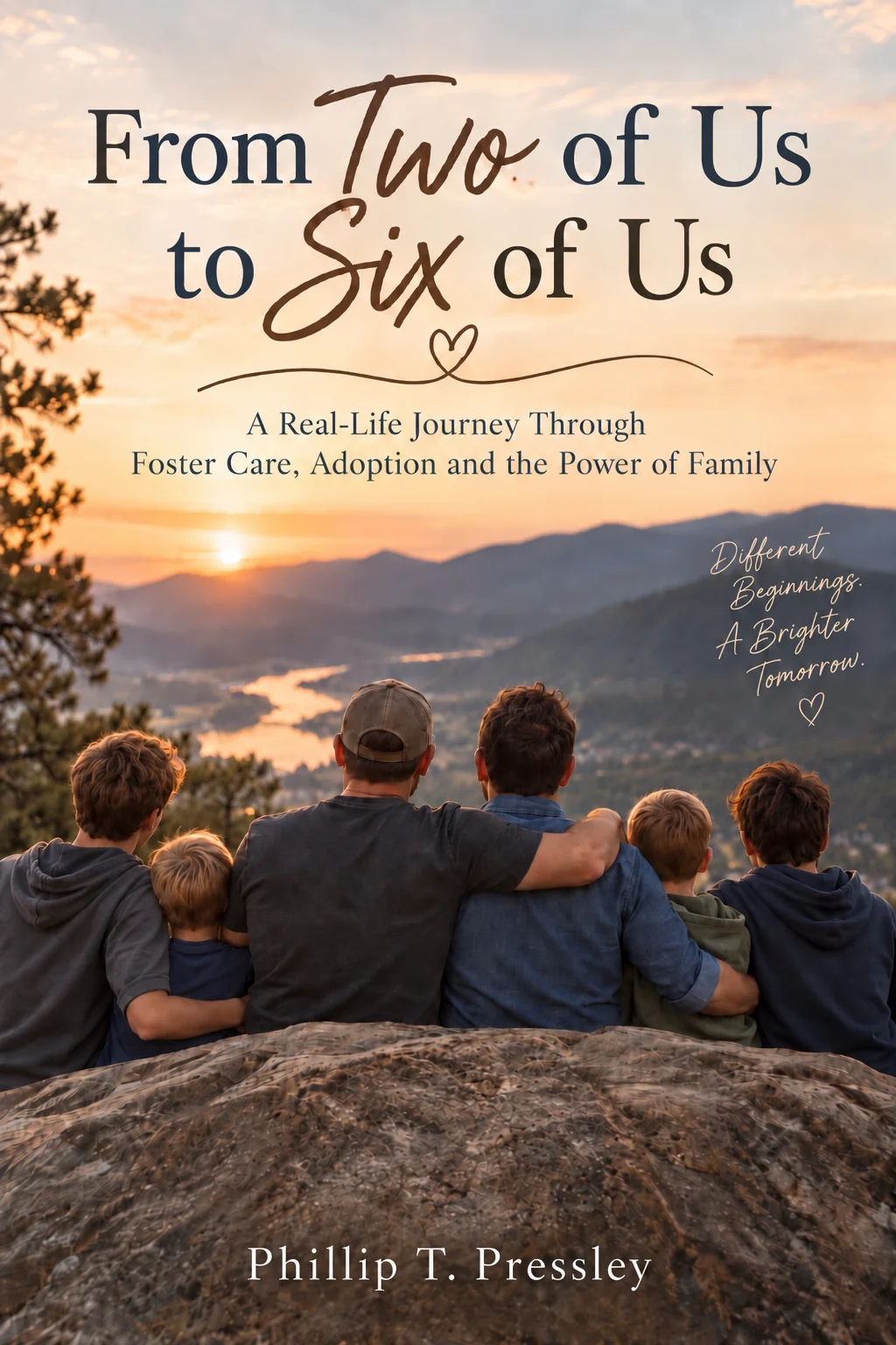 Official front cover of From Two of Us to Six of Us by Phillip T. Pressley